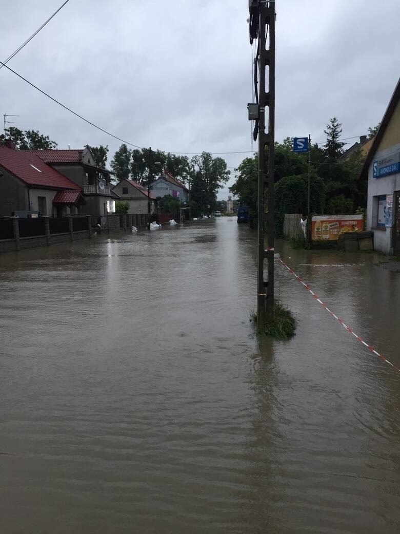 Kraków. Dziś susza, a rok temu woda zalała miasto