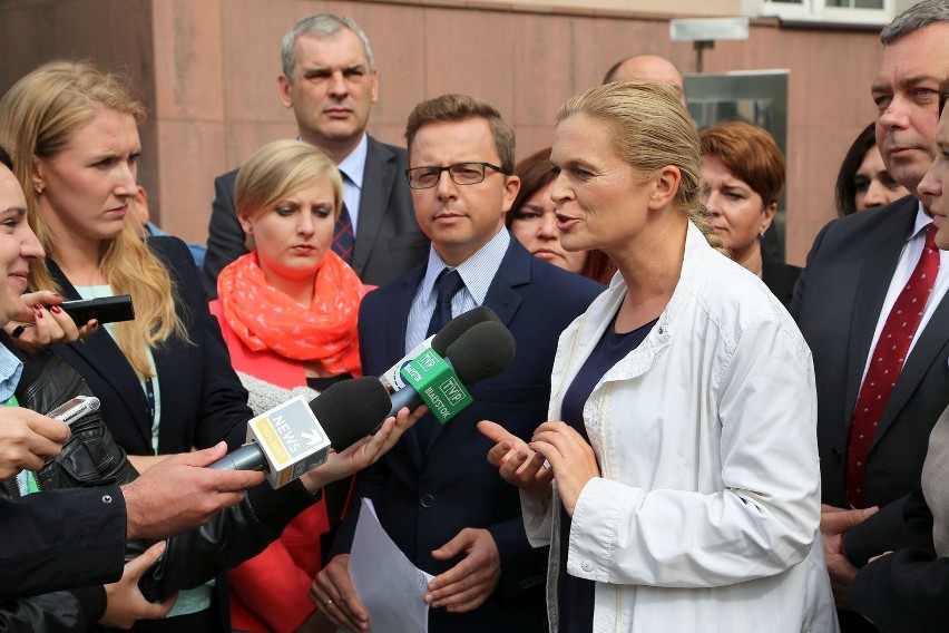 Barbara Nowacka ze Zjednoczonej Lewicy w Białymstoku (zdjęcia, wideo)