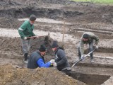 Grobla: robotnicy natknęli się na ślady średniowiecznej osady