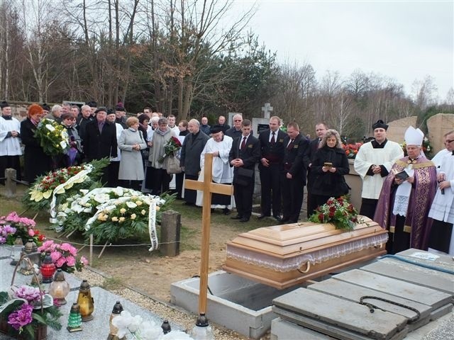 Pogrzeb ojca Eustachego Kocika w Wąchocku