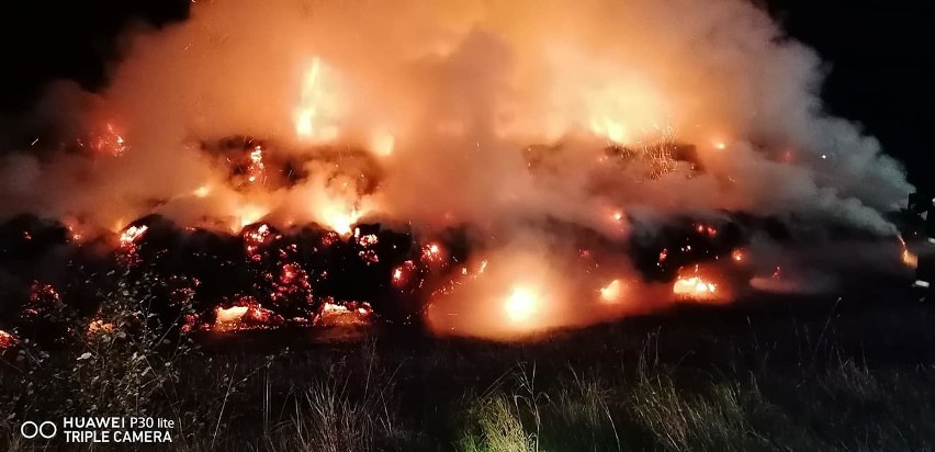 Prawie 5 godzin trwały działania przy pożarze...