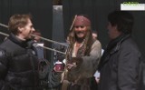 Johnny Depp wrócił na plan 5. części "Piratów z Karaibów" [WIDEO]