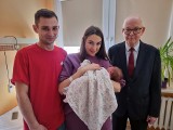 Lena Szubarga pierwszym dzieckiem urodzonym w inowrocławskim szpitalu w 2024 roku