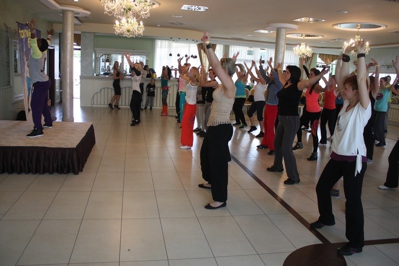 Zumba w Hotelu Fajkier w Lgocie Murowanej [ZOBACZ ZDJĘCIA I WIDEO]