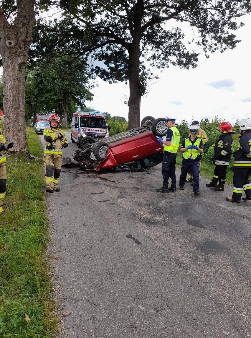 Wczoraj (17.08.2021 r.) doszło do wypadku na odcinku drogi...