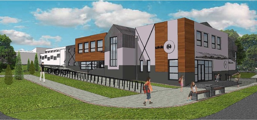 Tak będzie wyglądała szkoła w Kokoszkach po remoncie