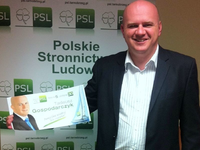 Tadeusz Gospodarczyk - Polskie Stronnictwo Ludowe, ma 33...