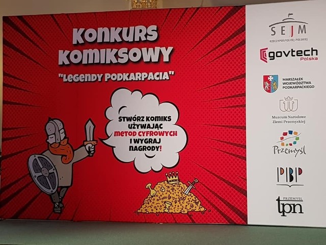 W Przemyskiej Bibliotece Publicznej zainaugurowano konkurs komiksowy &bdquo;Legendy Podkarpacia&rdquo;.