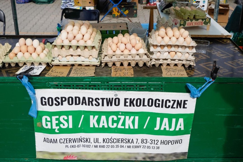 Zielony Rynek w Gdańsku - towary wielkanocne 2022....