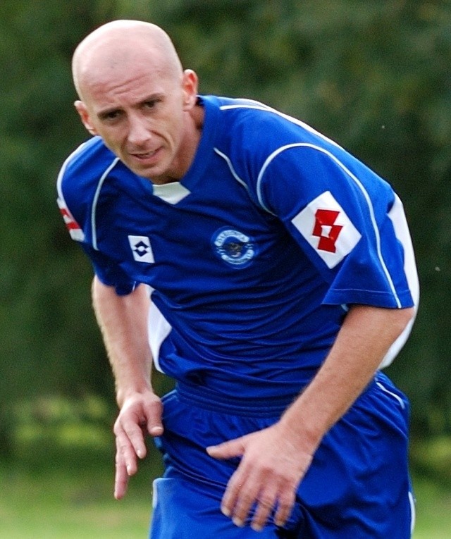 Grzegorz Kosiarski zdobył dwie bramki dla Darłovii.