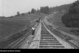 Zakopane. Kolejka szynowa na Gubałówkę ma już 82 lata. Zobacz jak ją budowano [ARCHIWALNE ZDJĘCIA]