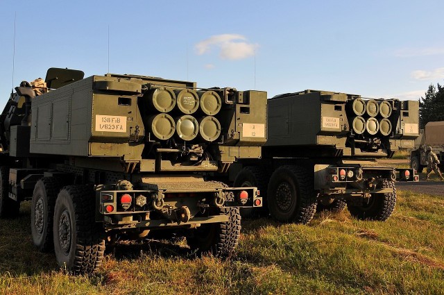Systemy HIMARS są wykorzystywane przez armię Ukrainy przeciwko siłom rosyjskim