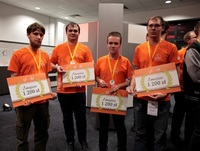 Gala rozdania nagród podczas ifm Hackathon 2019.