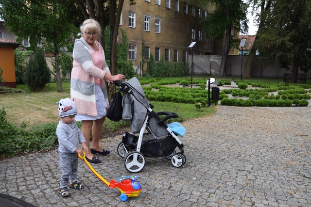 Gabriela Seidel i skwer przy ul. Moniuszki