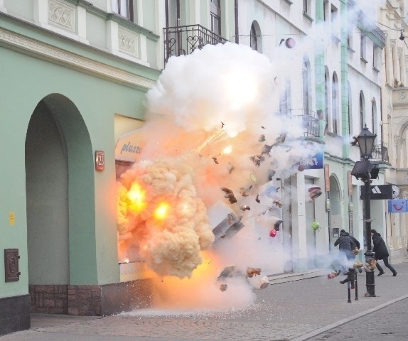 Wiele scen rozgrywało się na ul. Piotrkowskiej.