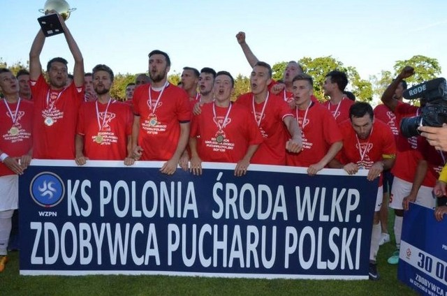 Polonia Środa, zdobywca Pucharu Polski w Wielkopolsce