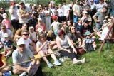 Tłum zwiedzających podczas Turnieju Rycerskiego na zamku w Iłży [ZDJĘCIA]