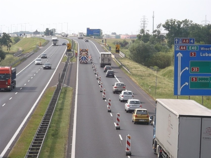 Wrocław: Ruszył remont autostrady A4 (ZDJĘCIA)