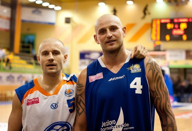 Daniel Wall (z prawej) i Piotr Kardaś, prezes radomskiego klubu.