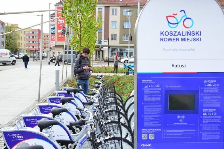 Rower miejski w Koszalinie. Czy można jeździć do Mielna?