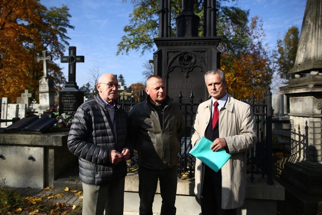 Na kwestę zapraszaja Jerzy Przyborowski, ksiądz Piotra Zamaria i Sławomir Adamiec.