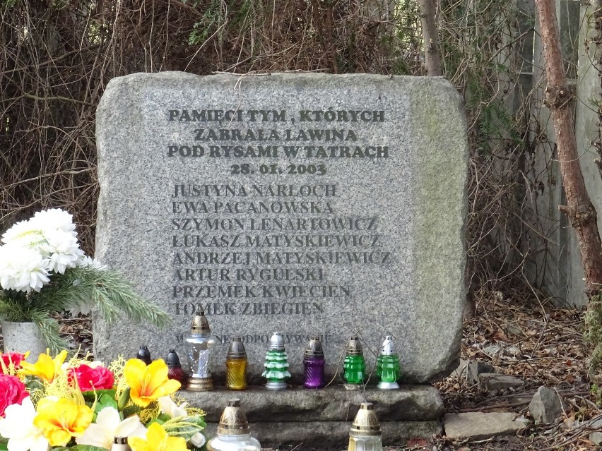 15. rocznica śmierci tyskich licealistów w Tatrach