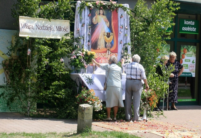 Boże Ciało 2014: procesja w Dąbrowie Górniczej