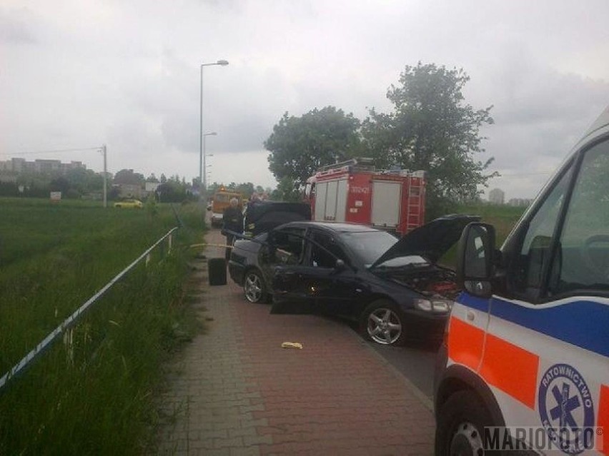 20-latek ranny w wypadku na Krapkowickiej.