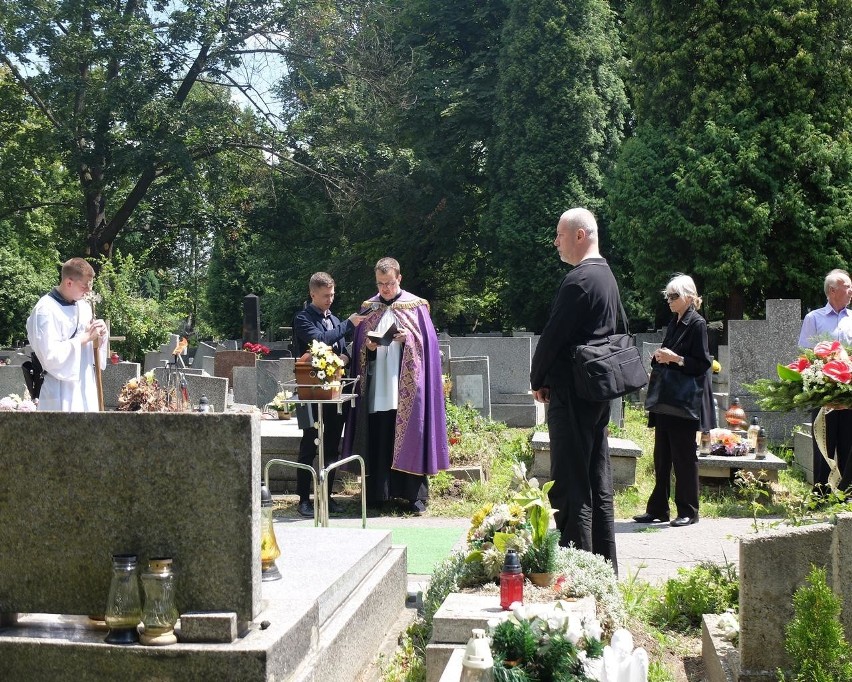 Pogrzeb Jerzego Napieracza, byłego plastyka miasta Krakowa