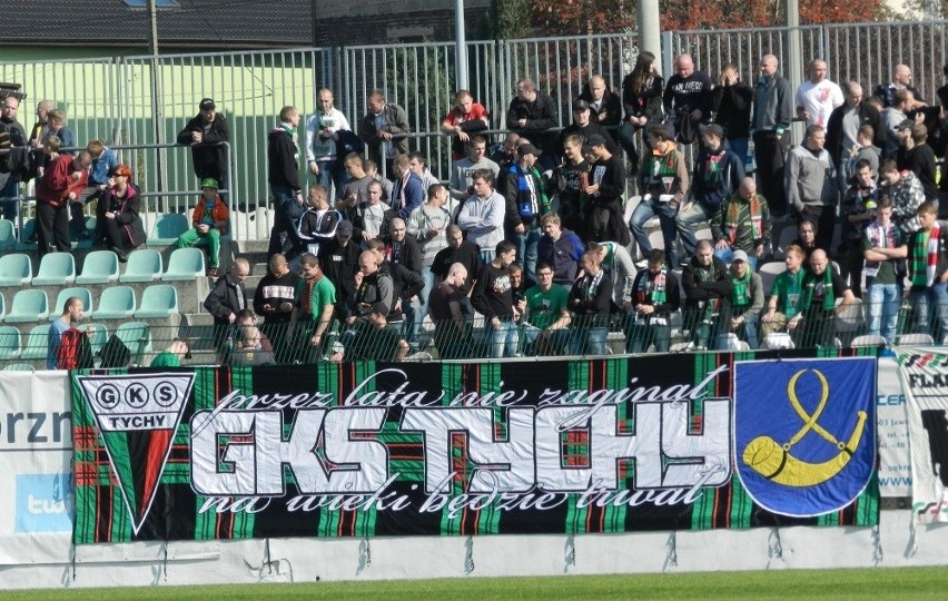 Kibice na meczu GKS Tychy - Wisła Płock 1:0