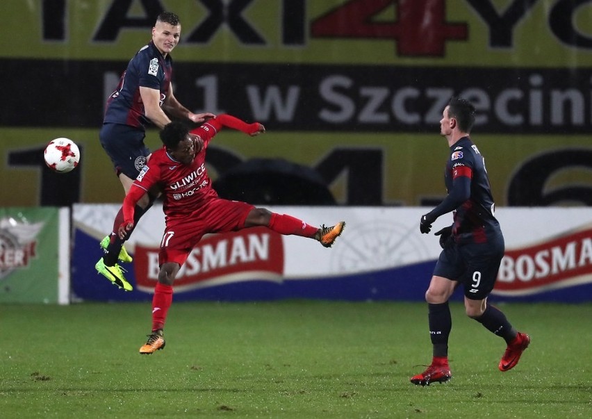 Pogoń Szczecin - Piast Gliwice 2:2