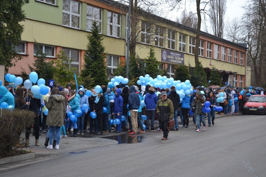 Sosnowiec: Błękitny Marsz pod wodzą Krzysztofa Skiby...