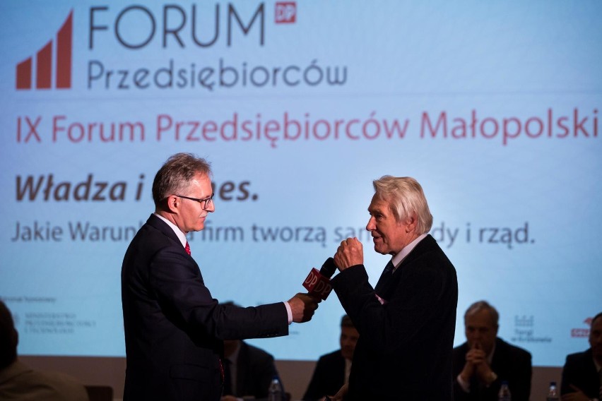 Podczas IX Forum Przedsiębiorców rozmawialiśmy w EXPO Kraków...