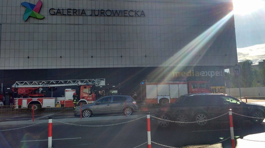 Alarm pożarowy w Galerii Jurowieckiej. To kolejny fałszywy...