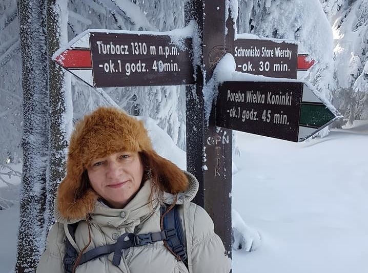 Agata Wojtyszek, wojewoda świętokrzyski szalała w górach                                                