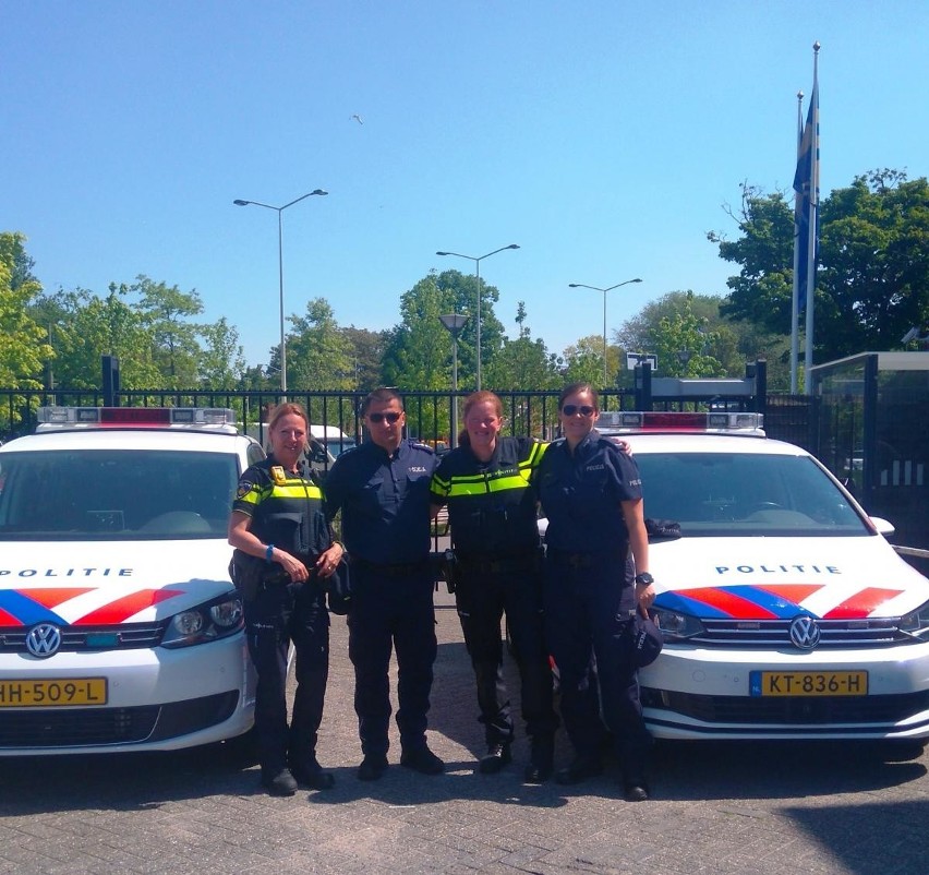 Małopolscy policjanci wsparli holenderskich funkcjonariuszy [ZDJĘCIA]