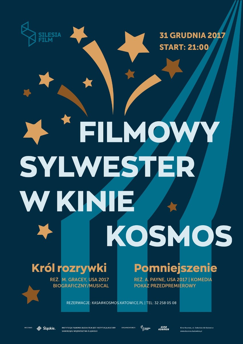 KINO KOSMOS, KATOWICE - FILMOWY SYLWESTER W KINIE KOSMOS...