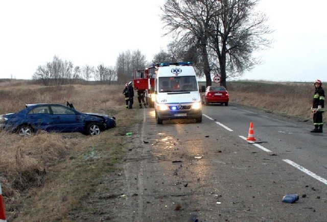 Przez kilkadziesiąt minut występowały niewielkie utrudnienia w ruchu w miejscu wypadku.