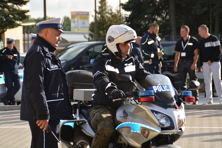 XXIX konkurs Policjant ruchu drogowego - finał. Jazda...