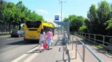 Przystanki w Słupsku tak grzeją, że czekanie na autobus jest dokuczliwe 