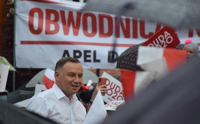 Andrzej Duda w Starogardzie Gdańskim, 29.06.2020 r.