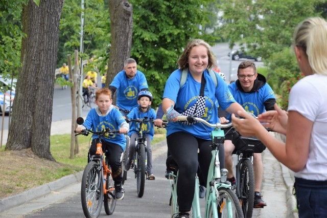 V edycja rajdu do Bożego Grobu w Żaganiu. Pogoda dopisała cyklistom