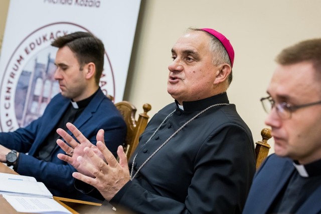 Biskup Krzysztof Włodarczyk zaprosił na drugie spotkanie przedstawicieli mediów niespełna rok po ingresie.