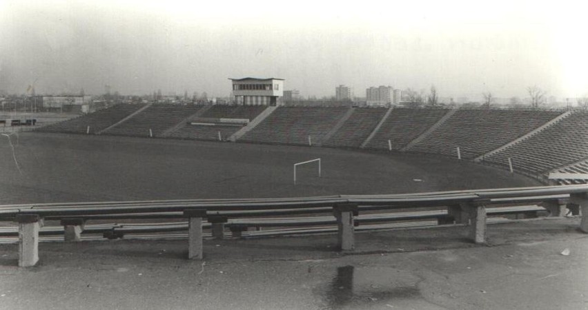 Stadion Lecha przy Bułgarskiej - 20 lat temu, grudzień 1984