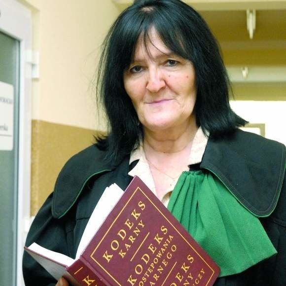 Anna Bogucka-Skowrońska jako jedyna na Pomorzu otrzymała "Wielką Odznakę Adwokatura Zasłużonym".
