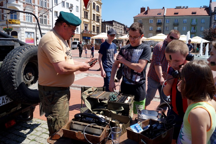 Śląskie Manewry na rynku w Bytomiu