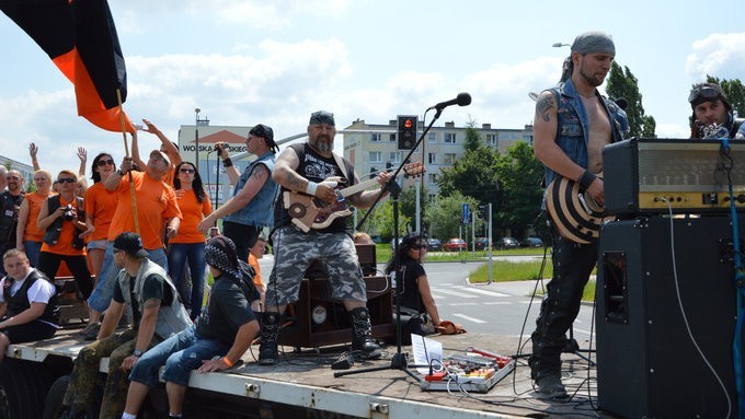 Setki motocykli na zlocie w Inowrocławiu