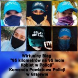 Grajewo. Policjantki oraz uczennice klasy policyjnej przebiegły 95 kilometrów na 95-lecie kobiet w policji (zdjęcia)