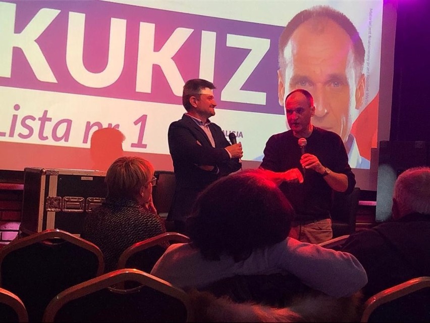 Spotkanie wyborcze z Pawłem Kukizem i Piotrem Pośpiechem.
