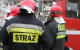 Pożar domu w Wiśle, na miejscu pracowało kilkanaście zastępów straży pożarnej